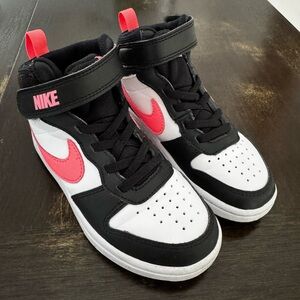 Nike Court Borough 2 Mid White/Pink Size 11C (US)
